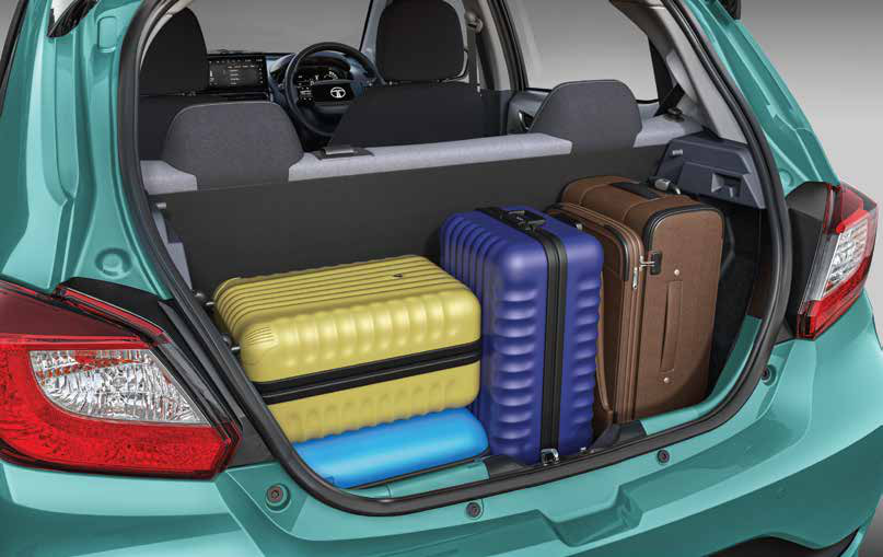Tata Tiago NRG — 242 litres of boot space