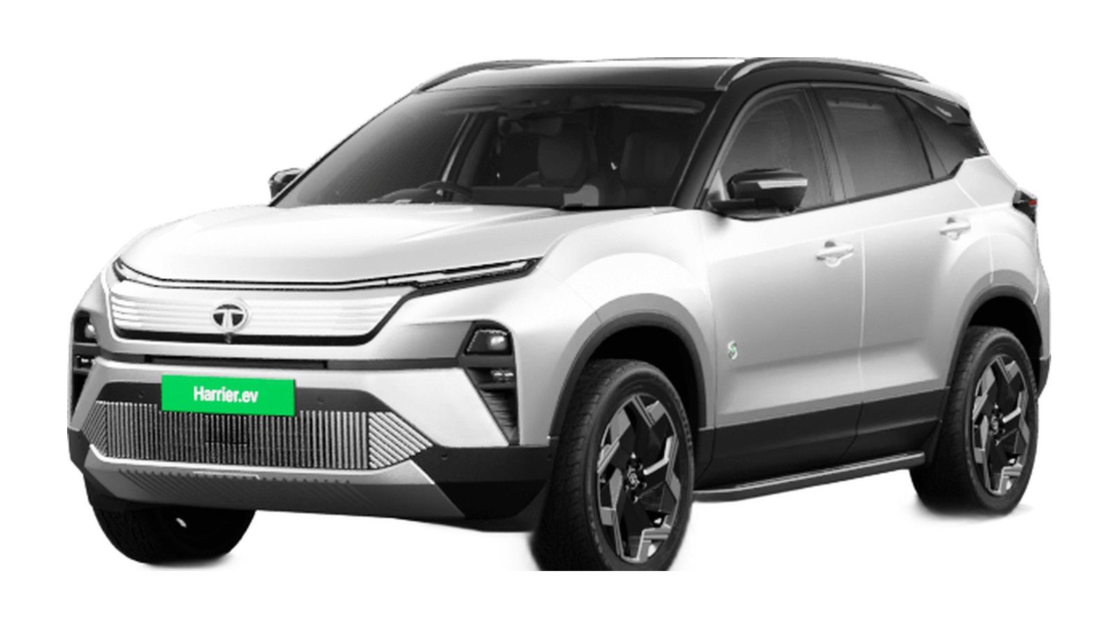 Tata Harrier EV in Pristine White