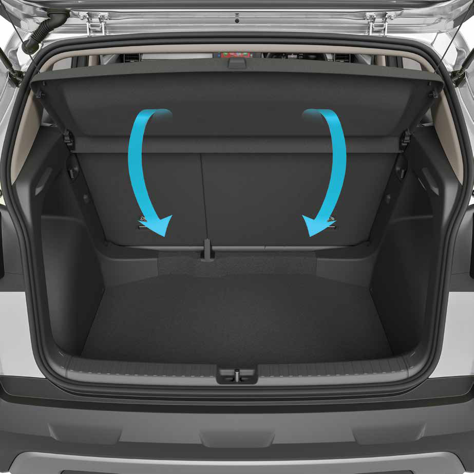 Skoda Kylaq — Split-folding rear seat with 446-litre boot