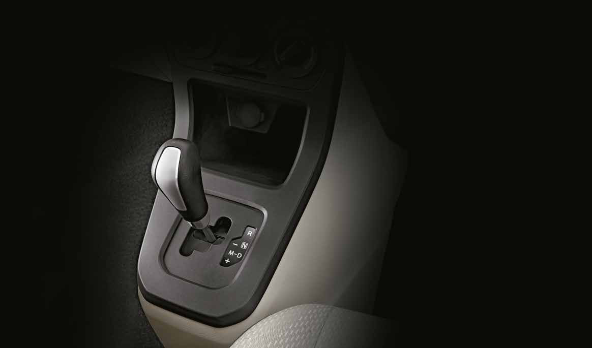 Maruti Suzuki Wagon R — Auto Gear Shift (AGS) selector enabling clutchless, two-pedal driving.
