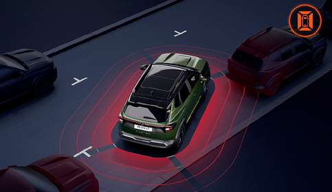 Renault Duster — 360-degree around-view 3D camera for low-speed manoeuvring
