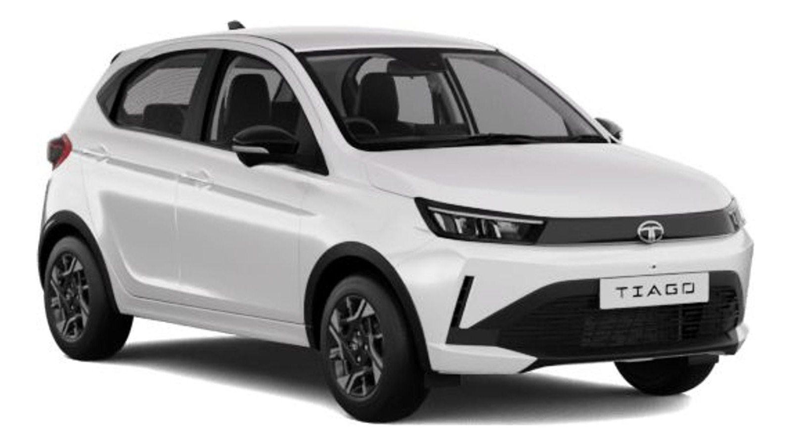Tata Tiago in Pristine White