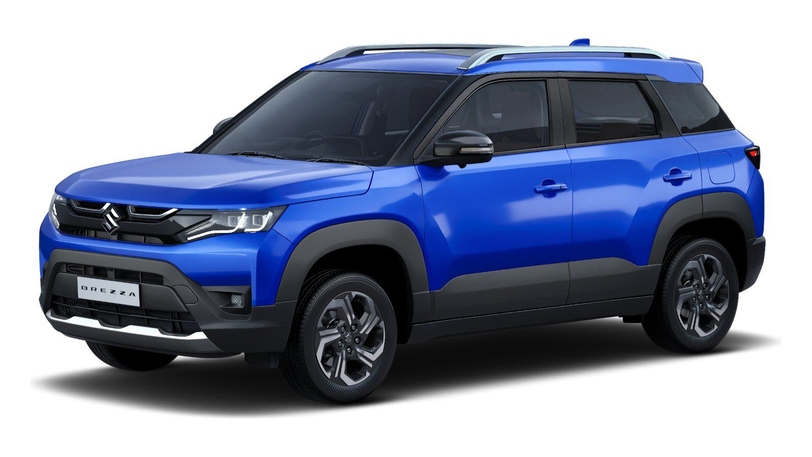 Maruti Suzuki Brezza (2022-2025) in Exuberant blue