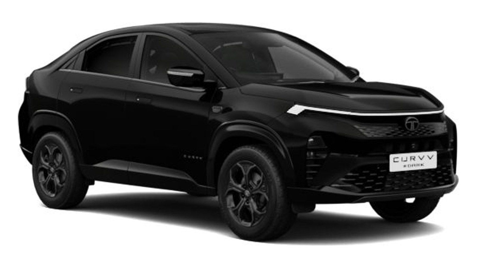 Tata Curvv in Glossy Carbon Black