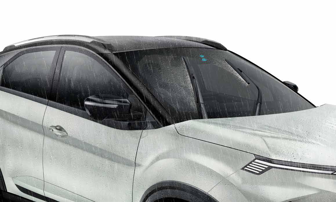 Tata Nexon EV — Rain sensing wipers for unexpected showers