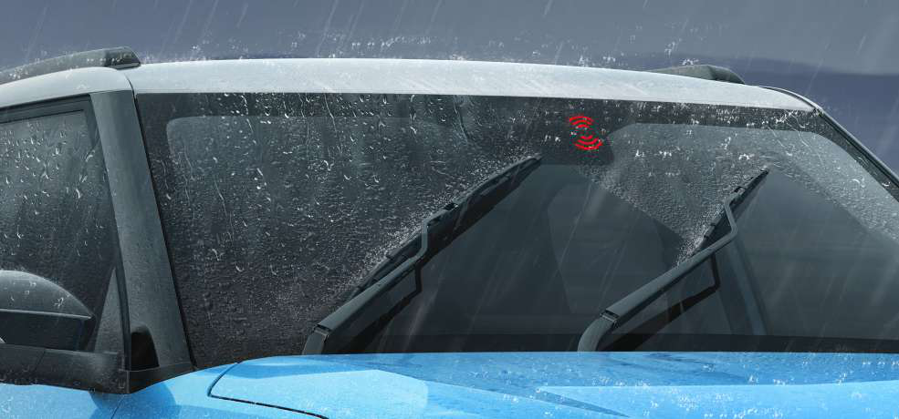 Tata Punch — Rain-sensing wipers with auto headlamps that activate automatically