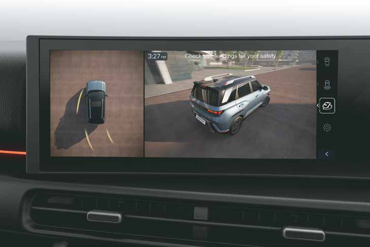 Hyundai Venue N Line — Surround view monitor (SVM)