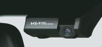 Kia Carens Clavis — Built-in smart dashcam with dual camera