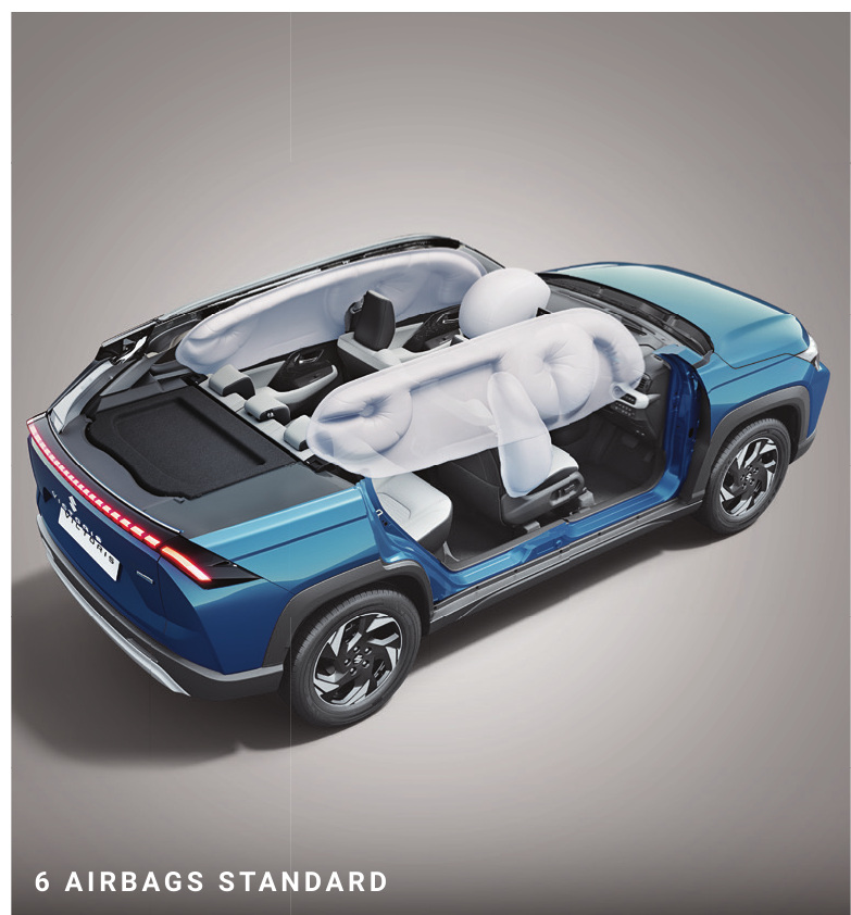 Maruti Suzuki Victoris — 6 airbags as standard