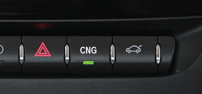 Tata Tigor — Direct start in CNG mode via dedicated CNG switch — an industry first