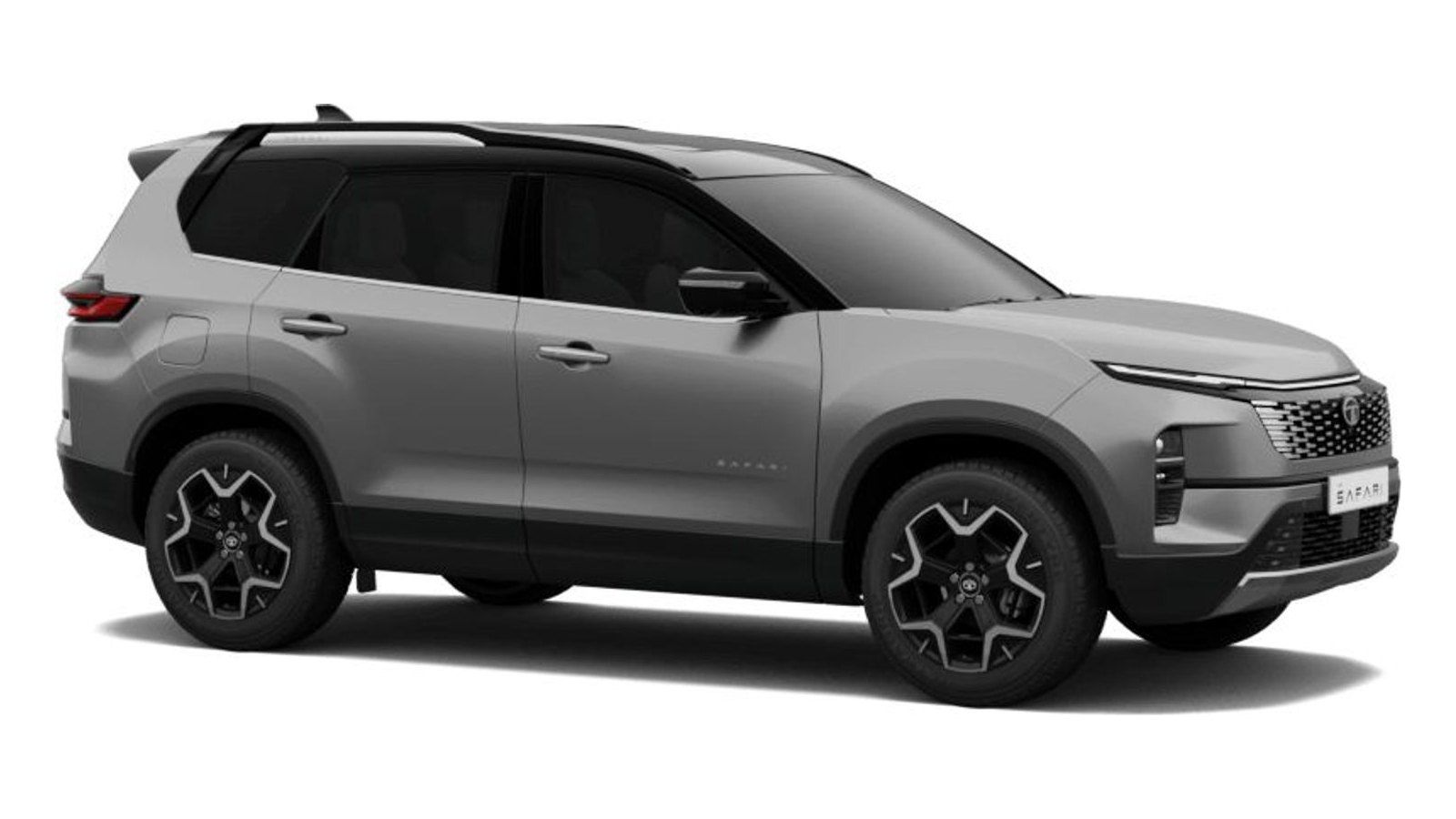 Tata Safari in Pure Grey With Dual Tone