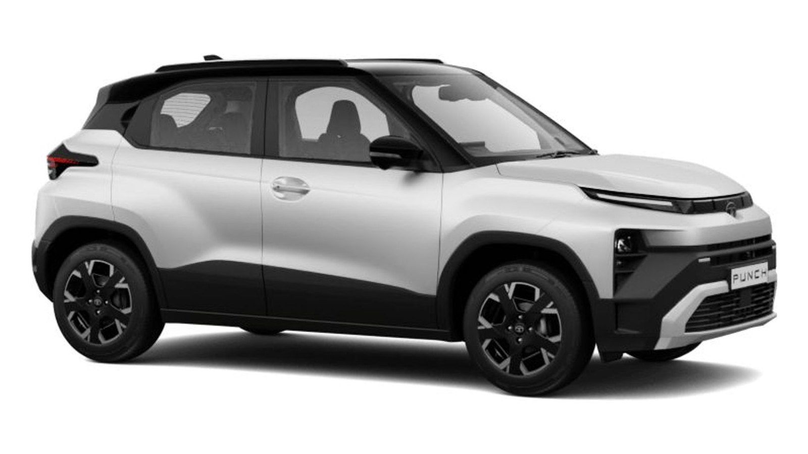 Tata Punch in Pristine White With Black roof