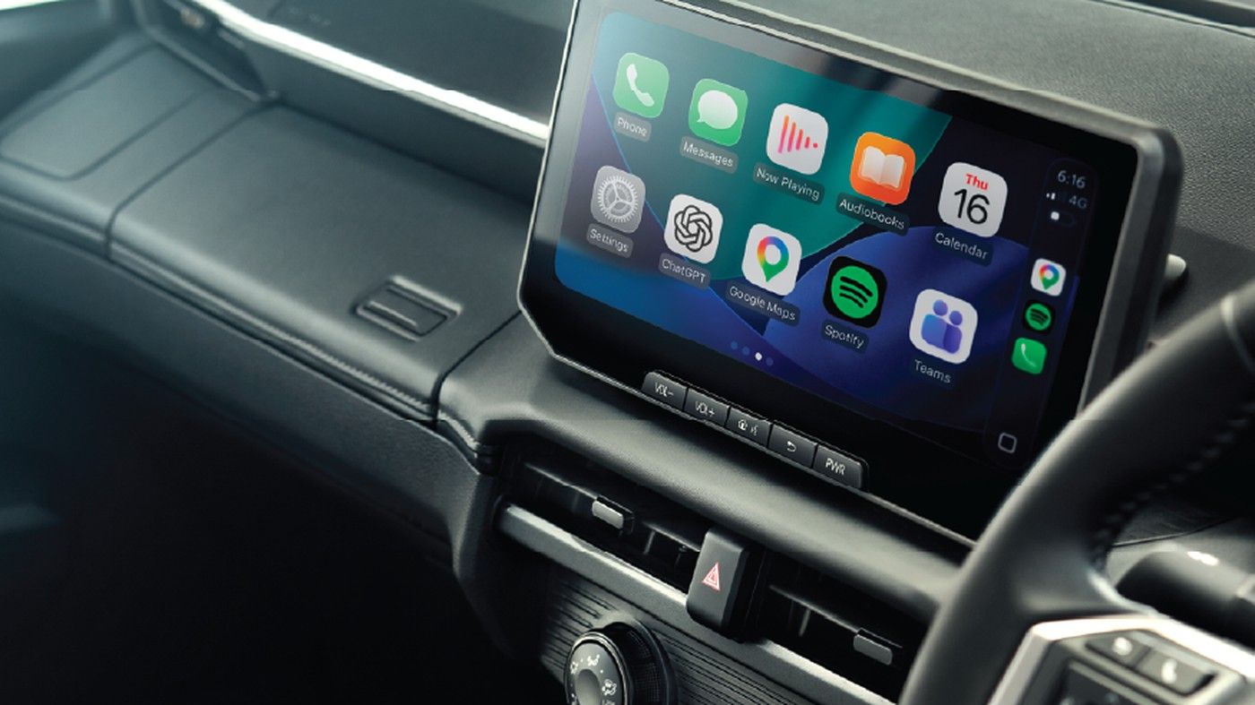 Toyota Hilux 12.3-inch touchscreen