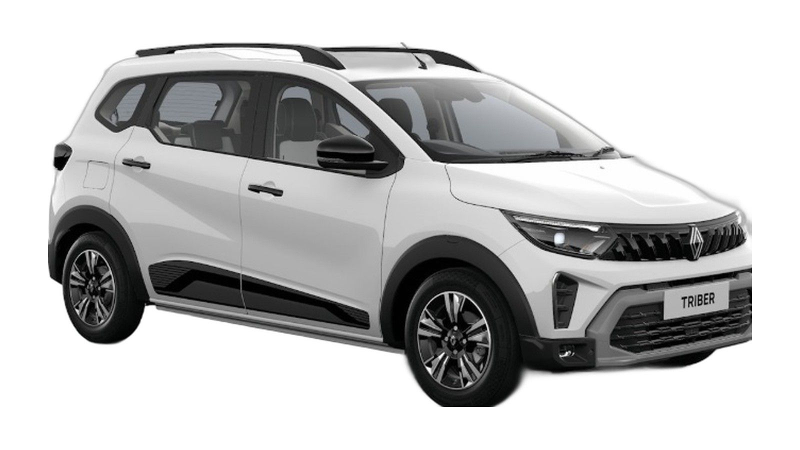 Renault Triber in Ice Cool White