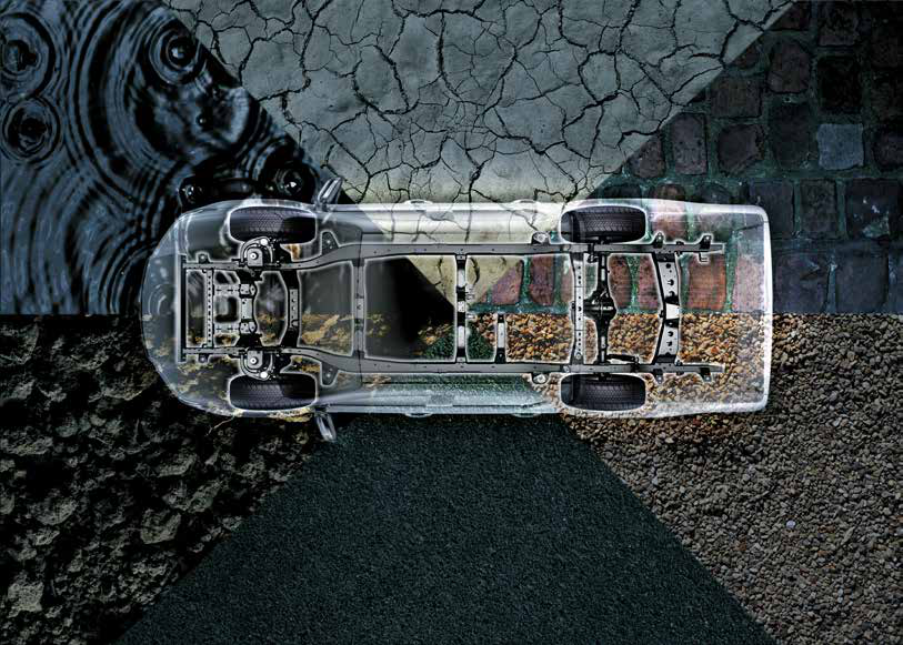 Toyota Hilux (2022-2025) — Rugged ladder-frame chassis underpins the body-on-frame build.