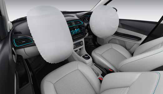 Tata Tigor EV — Dual front airbags for driver and front passenger