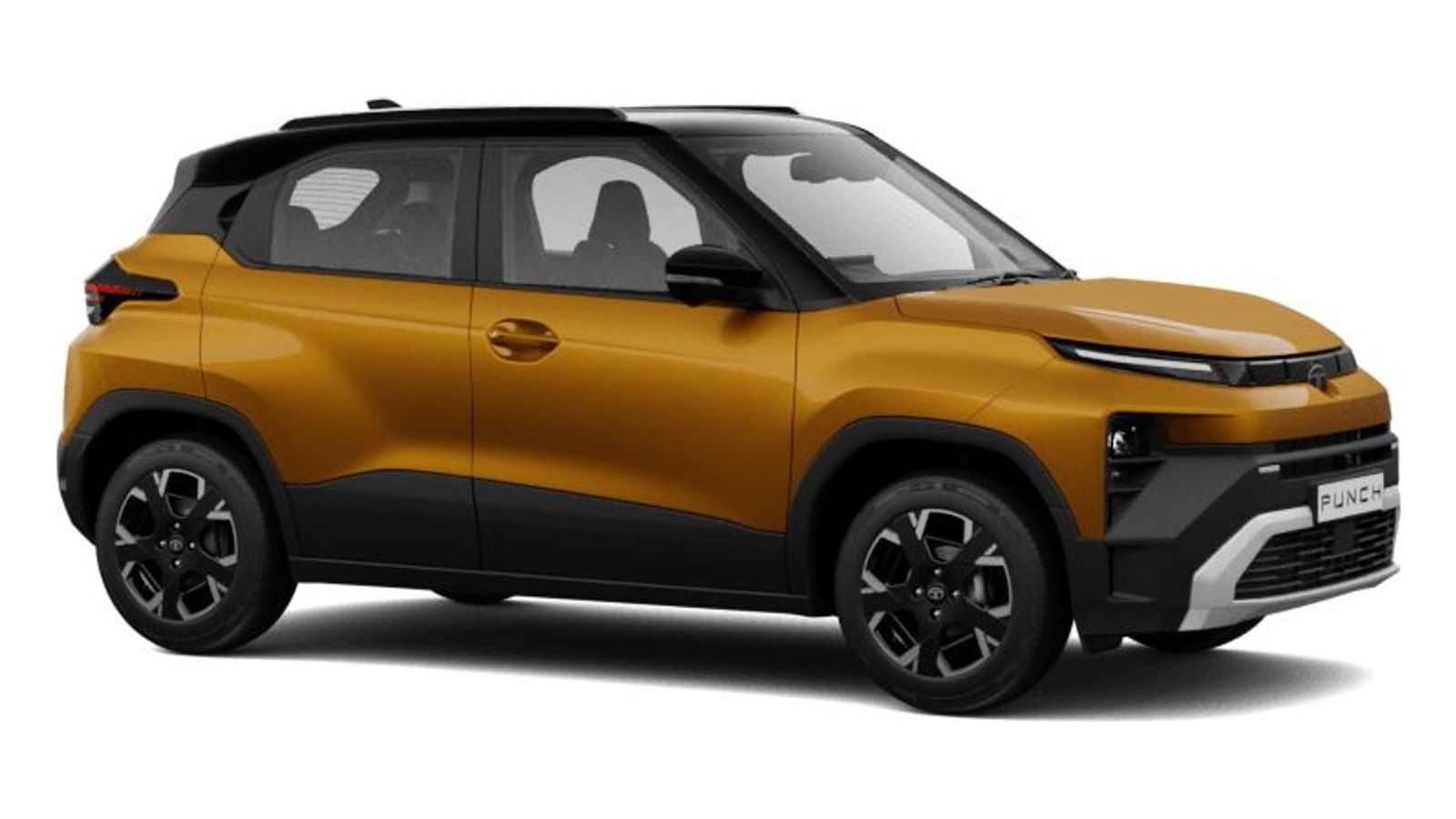 Tata Punch in Caramel With Black roof