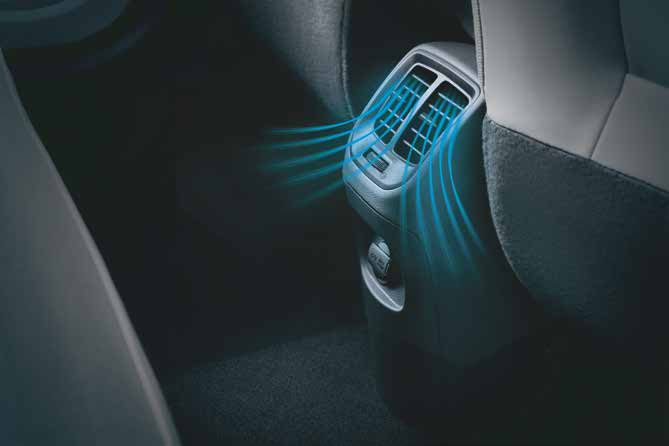 Hyundai Grand i10 Nios — Rear AC vent