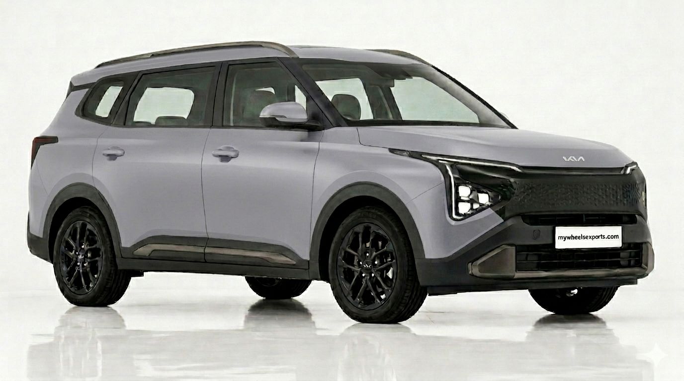Kia Carens Clavis in Ivory Silver Gloss