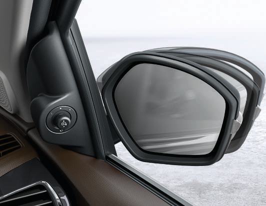 Tata Tigor — Electrically adjustable, auto-fold ORVMs