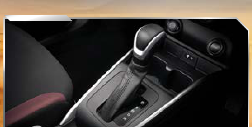 Toyota Urban Cruiser Taisor — 6-speed automatic transmission gear selector