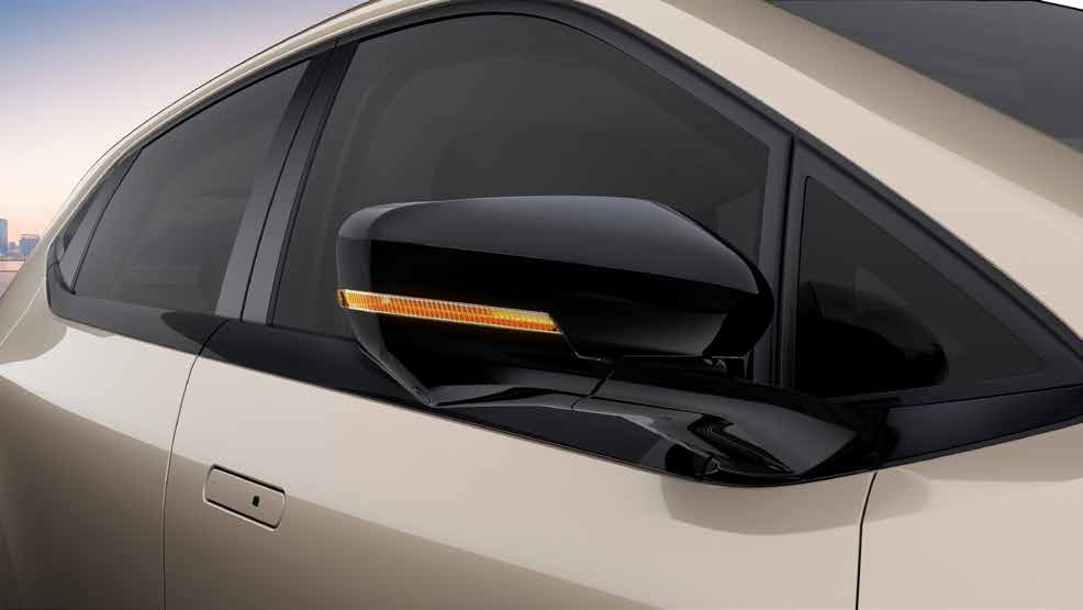 Tata Altroz — Auto-fold ORVMs with integrated LED turn indicators tuck in at the touch of a button