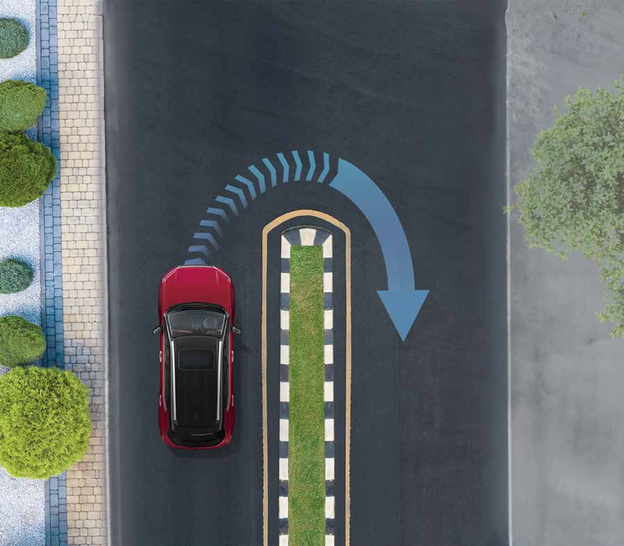 Honda Elevate — Lane Keep Assist steers back if the car drifts from its lane