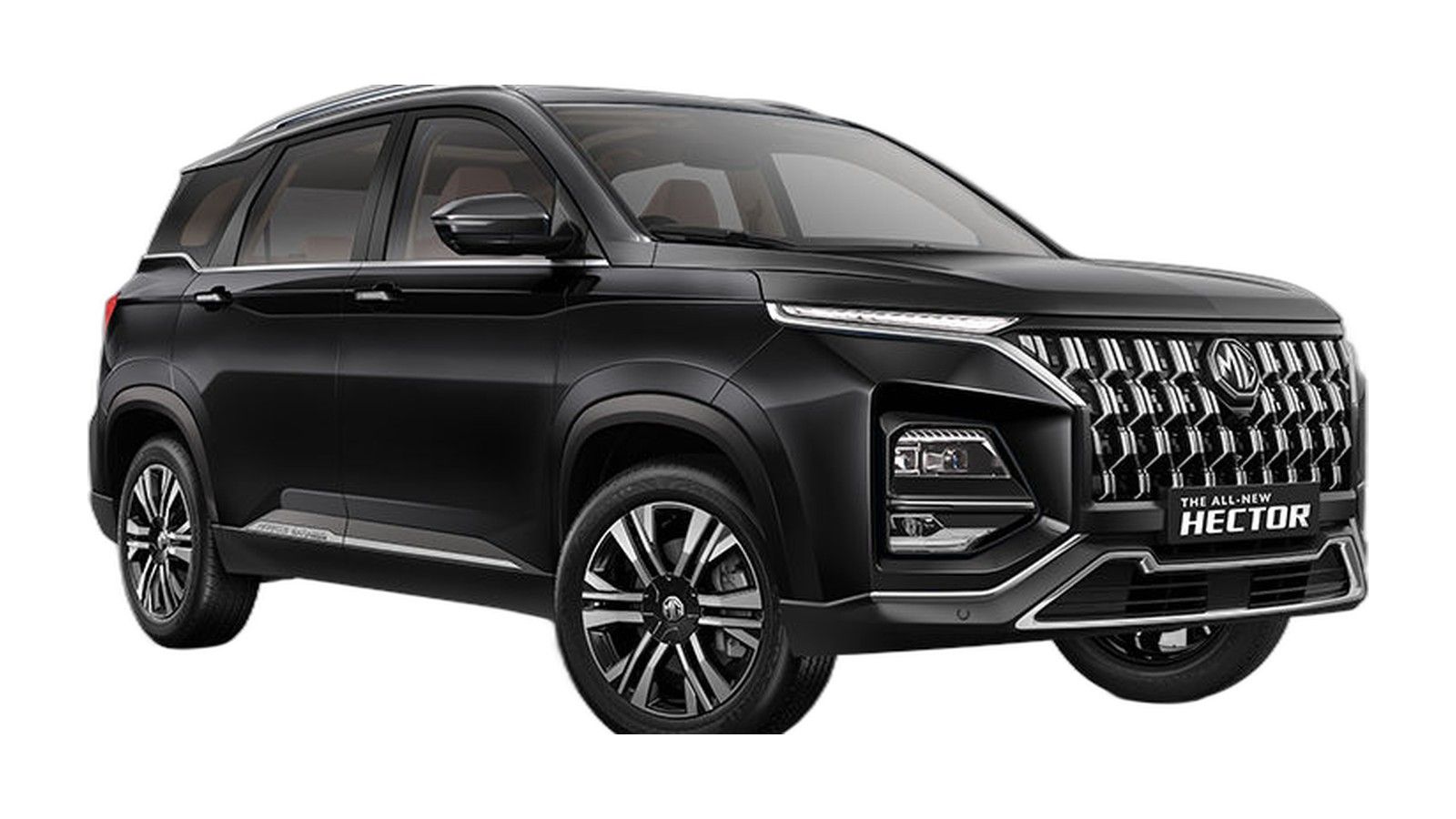 MG Hector Plus in Starry Black