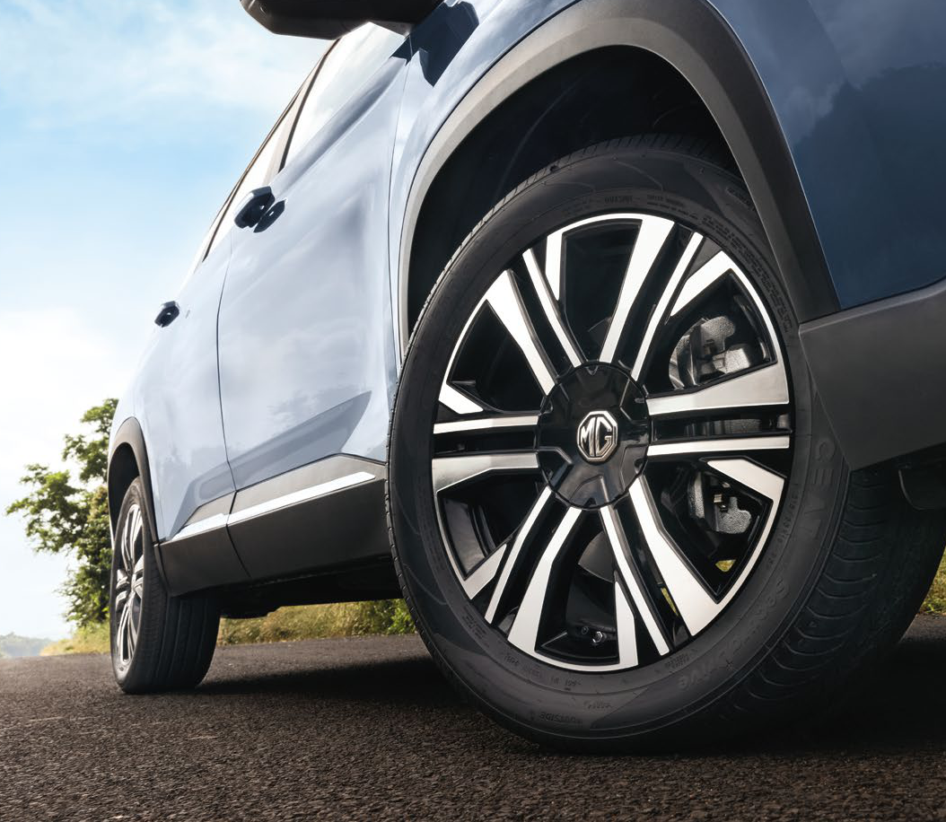 MG Hector — Dual-tone machined alloy wheels