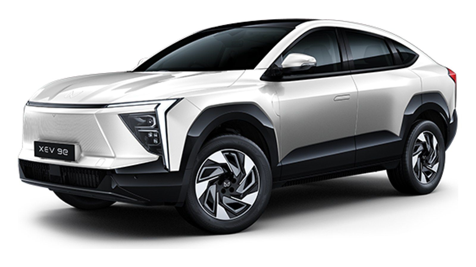 Mahindra XEV 9e in Everest White