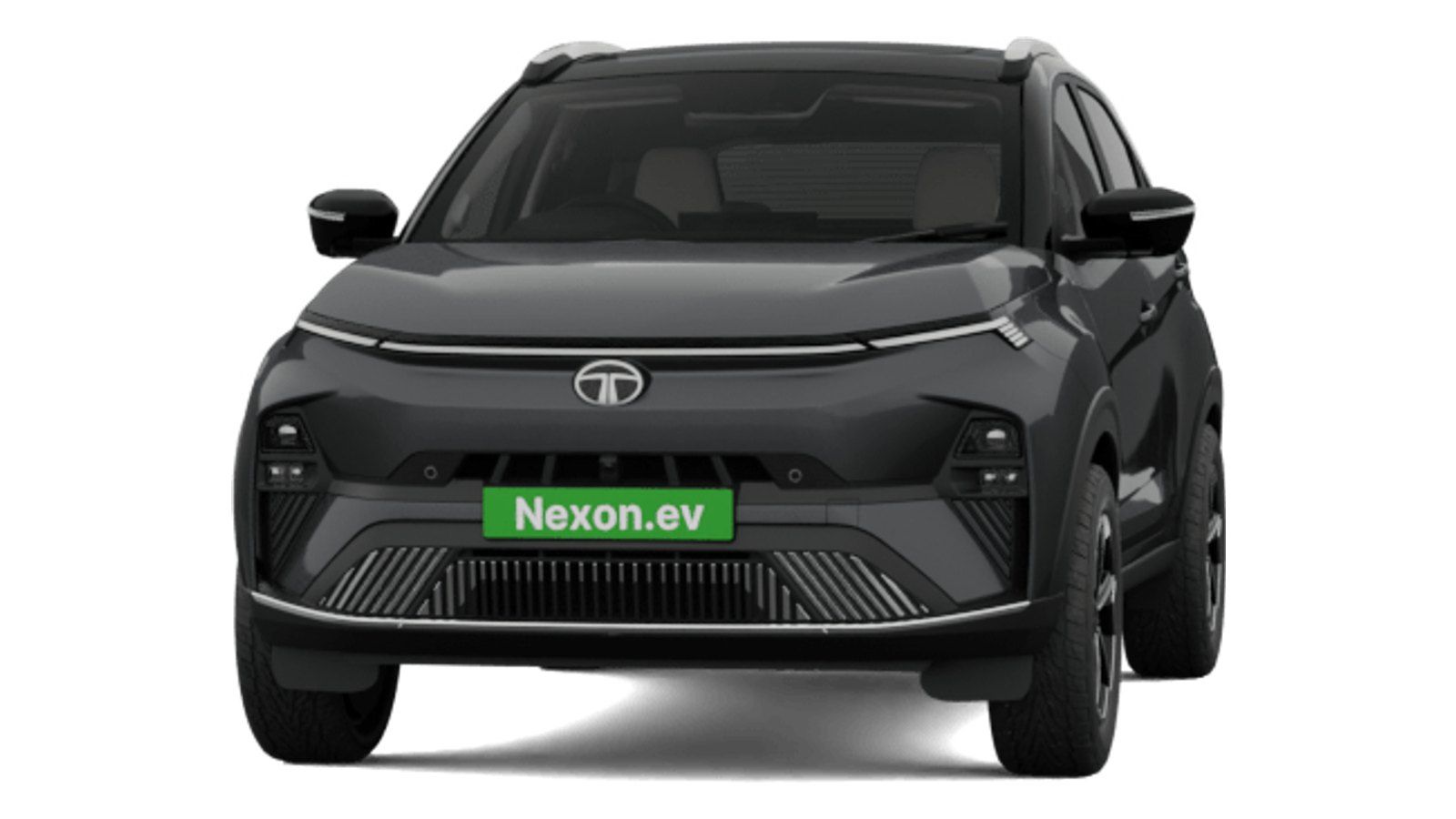 Tata Nexon EV in Daytona Grey With Black Roof