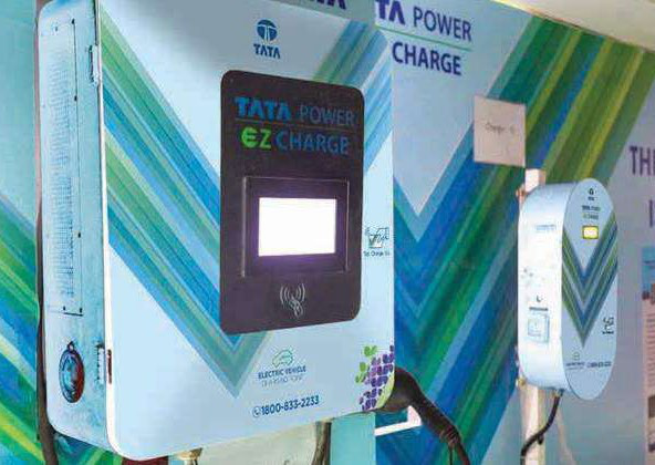 Tata Sierra EV — Access to 28,000+ public chargers nationwide through the TATA.ev charging ecosystem