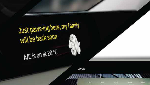 Mahindra XEV 9S — PawPal keeps the cabin climate-controlled so pets stay comfortable while you step away