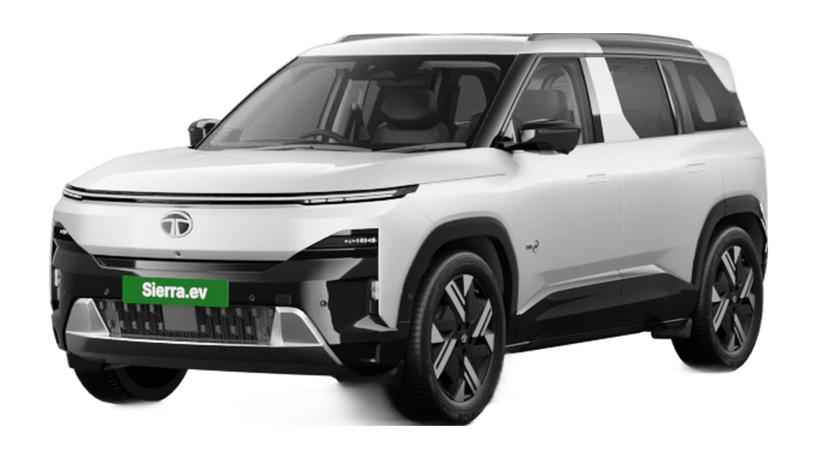 Tata Sierra EV in Pristine White