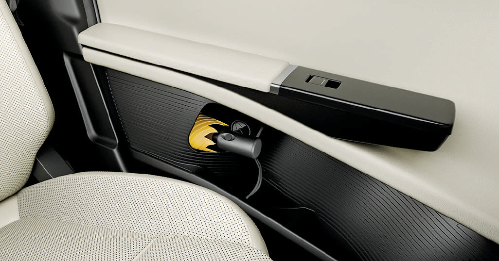 Tata Sierra — Umbrella holder in the front door - practical storage that makes daily drives simpler and smarter