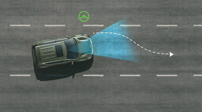 Kia Sonet — Lane Keep Assist counter-steers to stay in lane