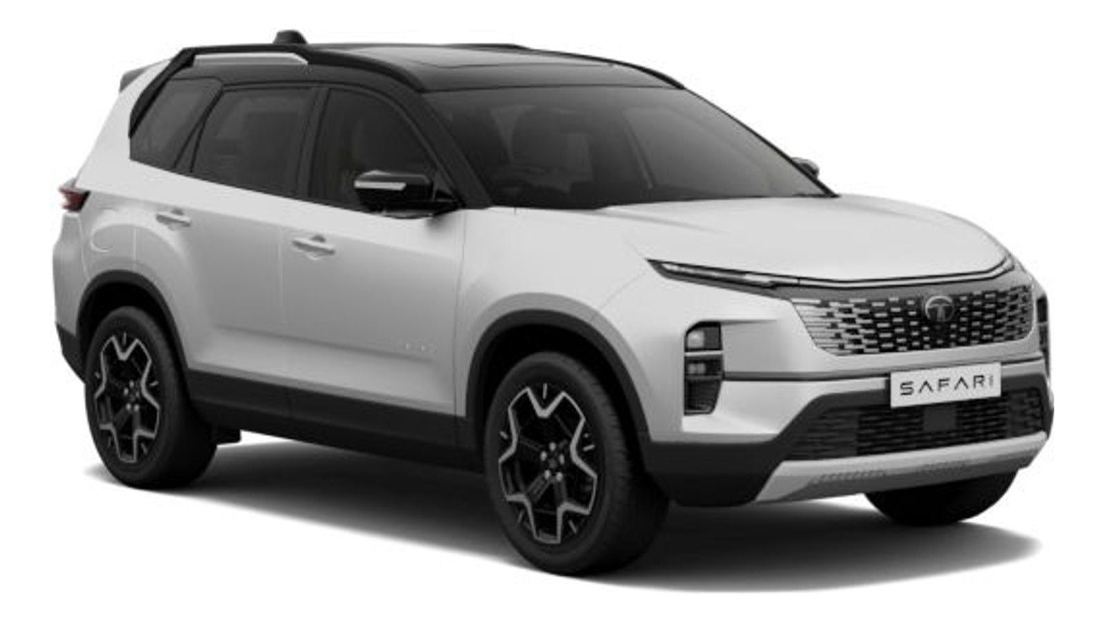 Tata Safari in Frost White