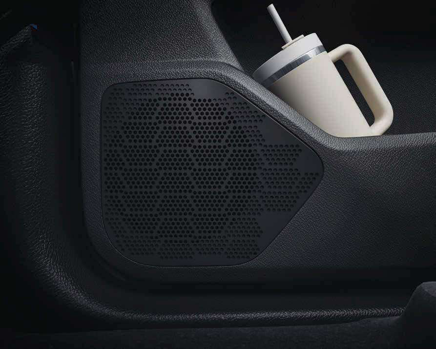 Tata Harrier EV — Cooled storage under the front armrest adds everyday chill to every drive