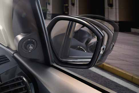 Tata Tiago NRG — Electrically adjustable and auto-folding ORVMs with integrated turn indicators