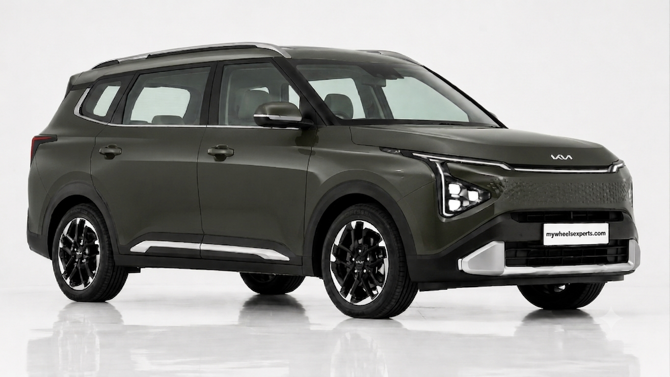 Kia Carens Clavis in Pewter Olive
