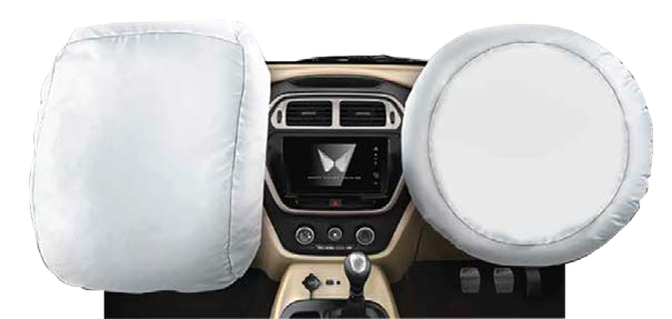 Mahindra Bolero Neo — Dual front airbags for driver and co-driver