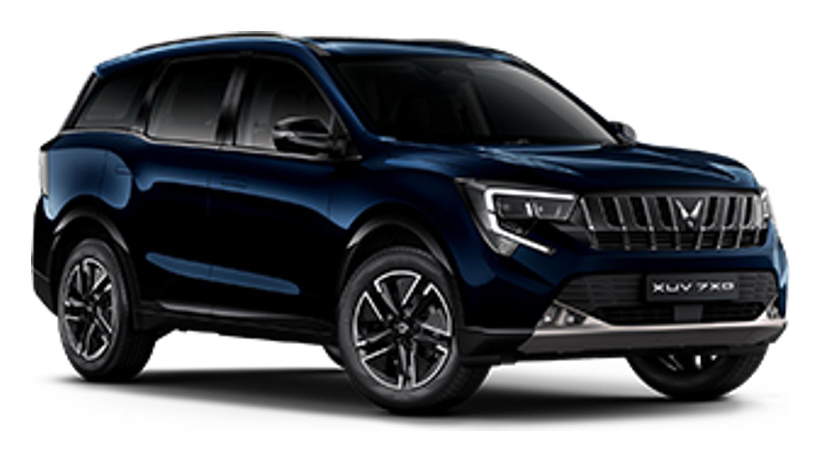 Mahindra XUV 7XO in Nebula Blue