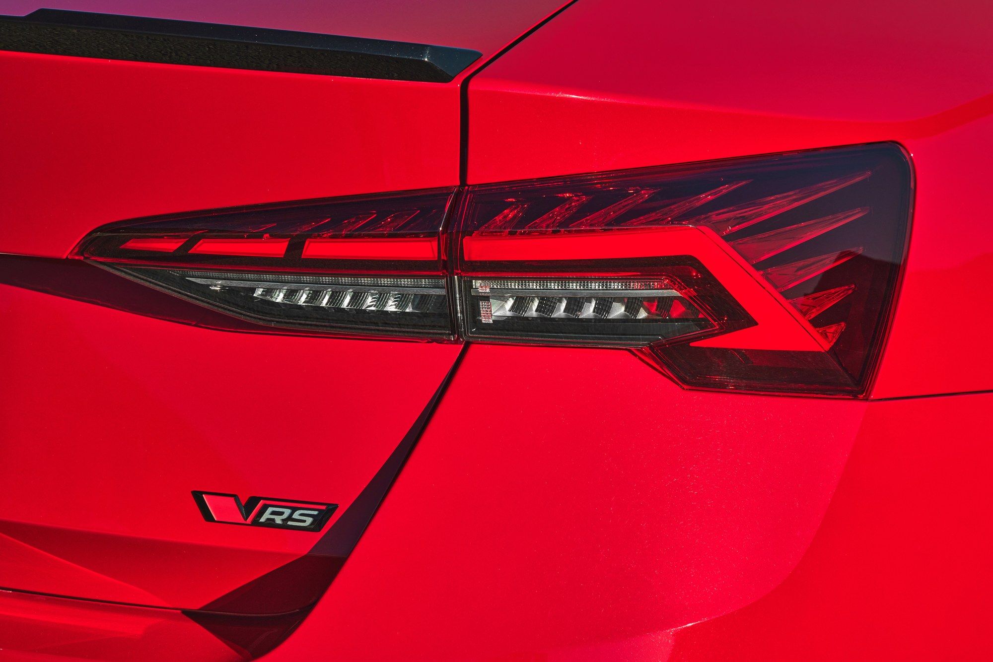 Skoda Octavia RS tail light