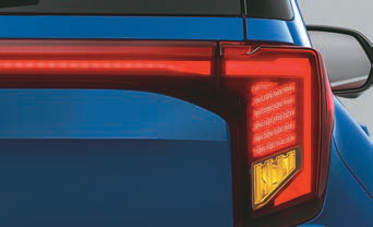 Kia Sonet — Star Map LED connected tail lamps