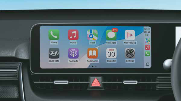Hyundai Ioniq 5 — Wireless Apple CarPlay and Android Auto