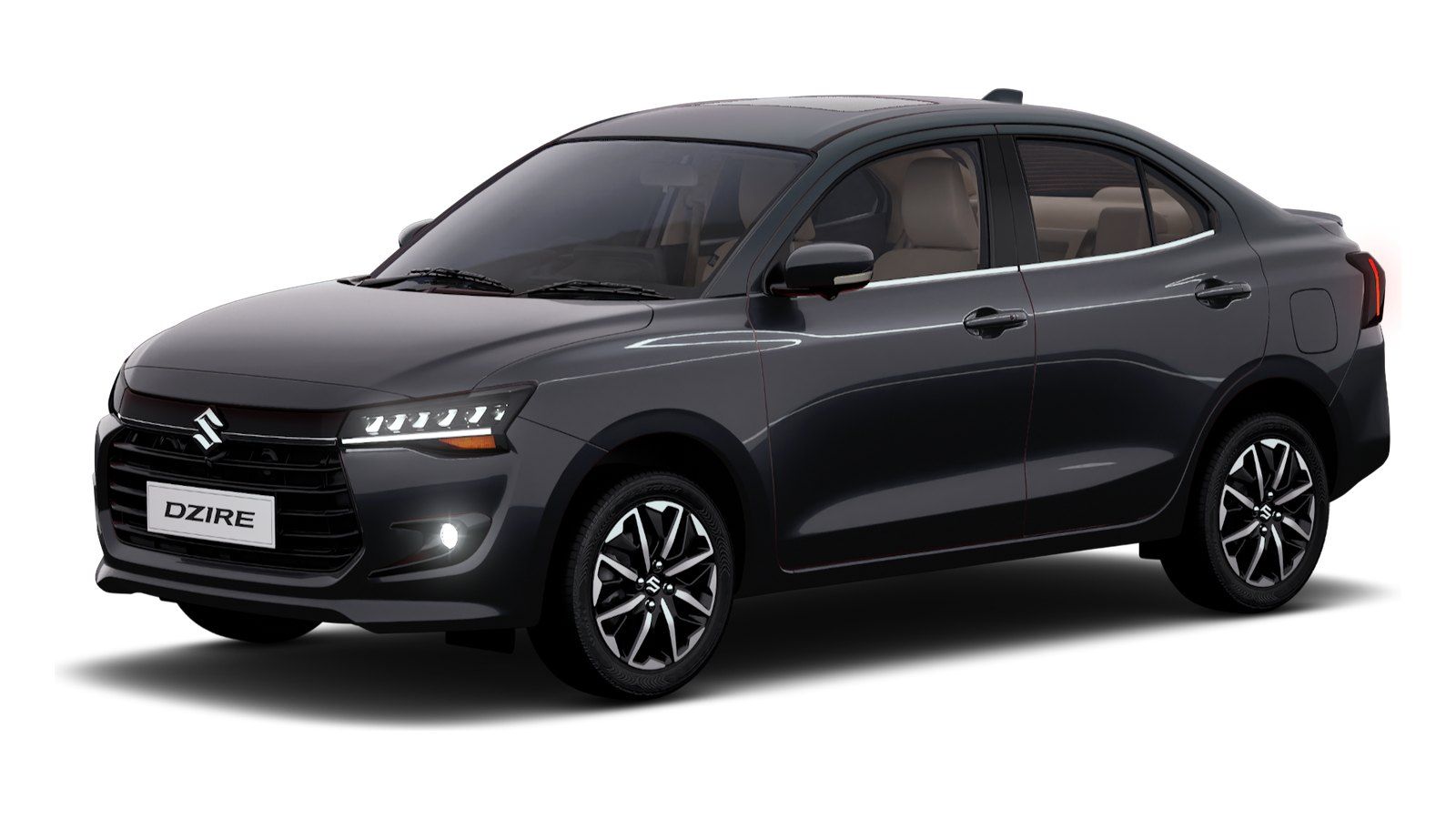 Maruti Suzuki Dzire in Bluish Black
