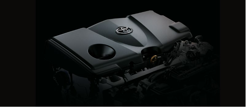Toyota Camry — 2.5L Dynamic Force petrol engine paired with Toyota's 5th-generation self-charging strong-hybrid system