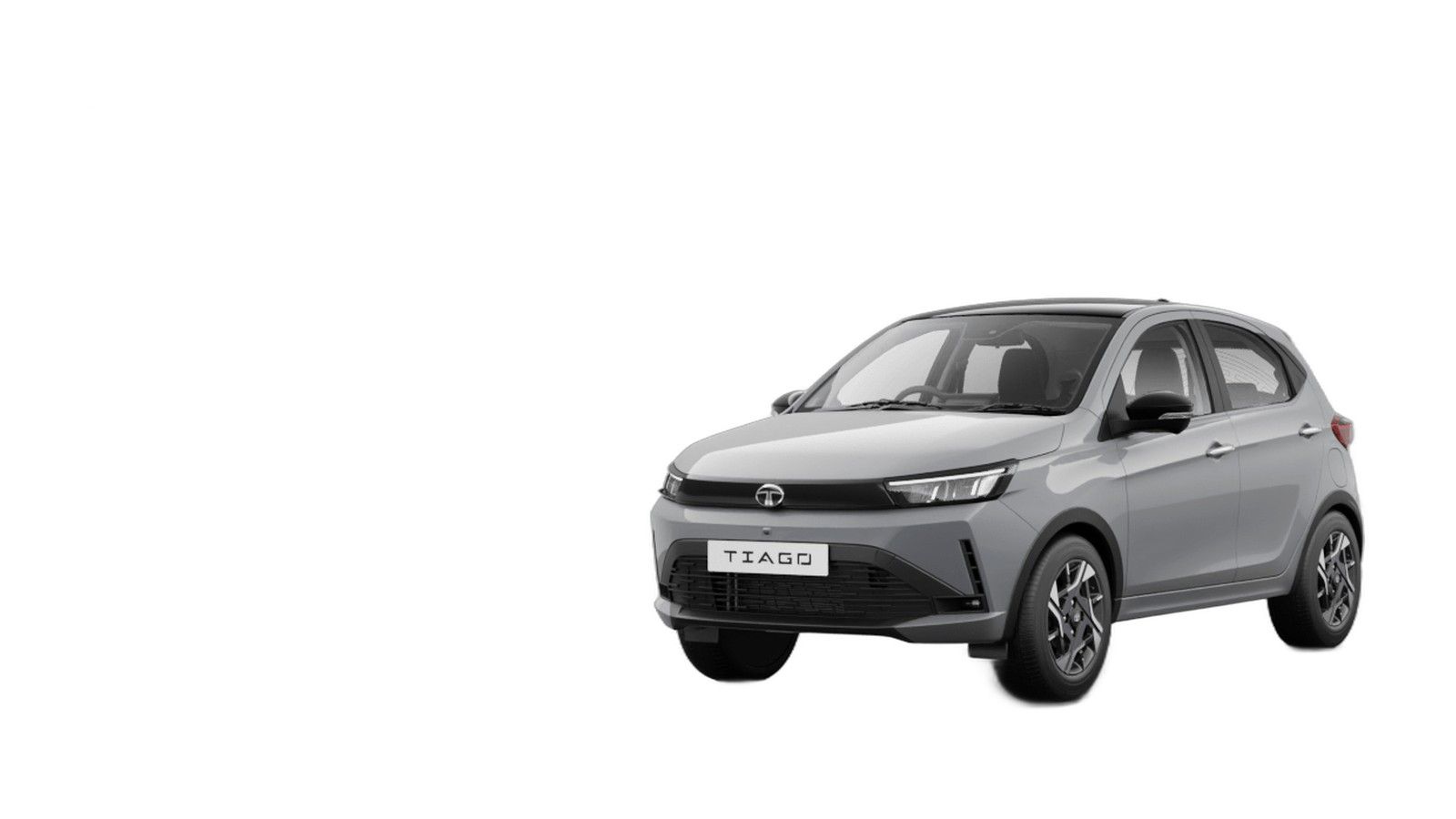 Tata Tiago in Pure Grey