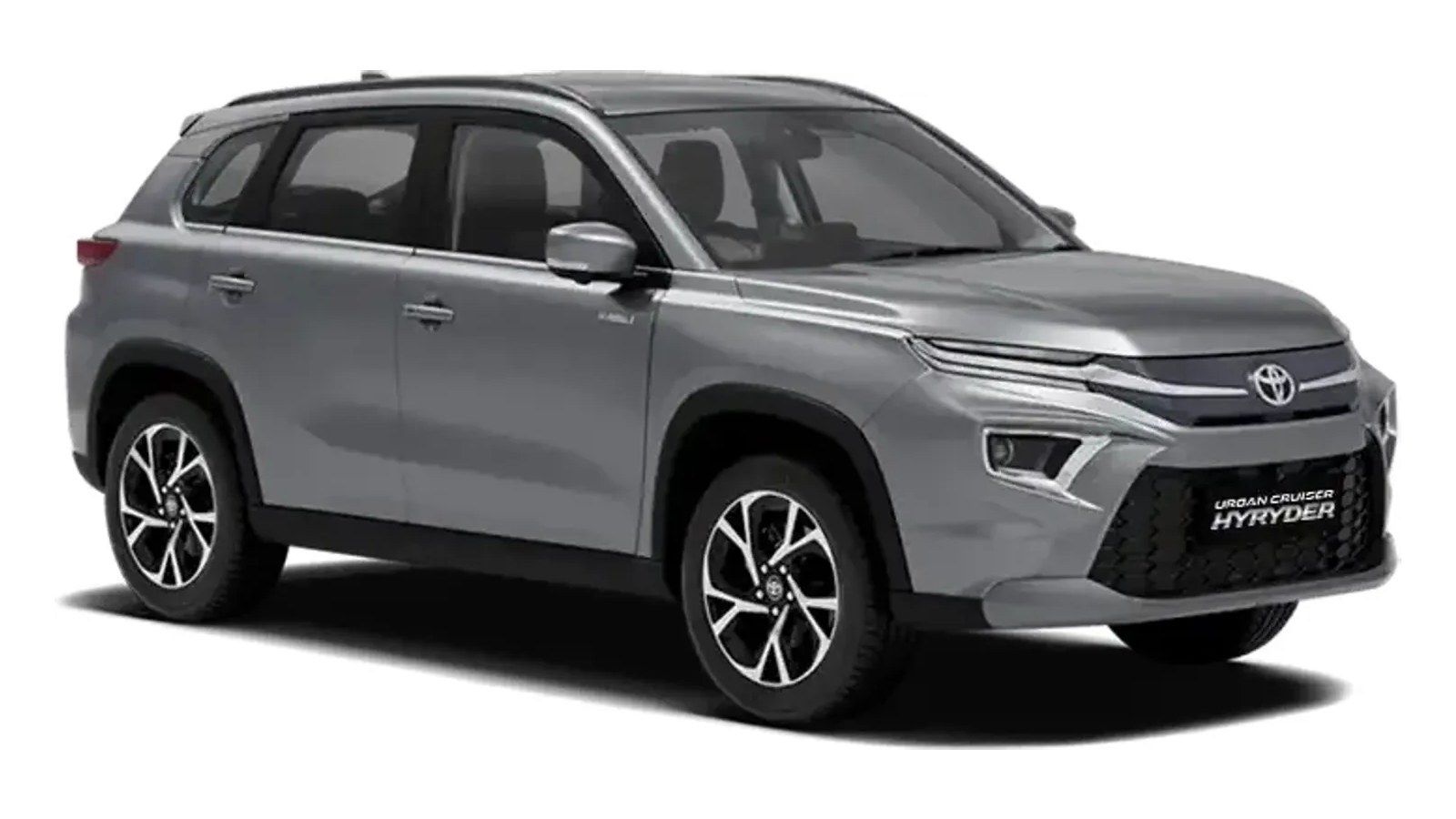 Toyota Urban Cruiser Hyryder in Enticing Silver