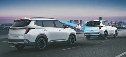 Kia Carens Clavis — Forward Collision Warning and Avoidance Assist